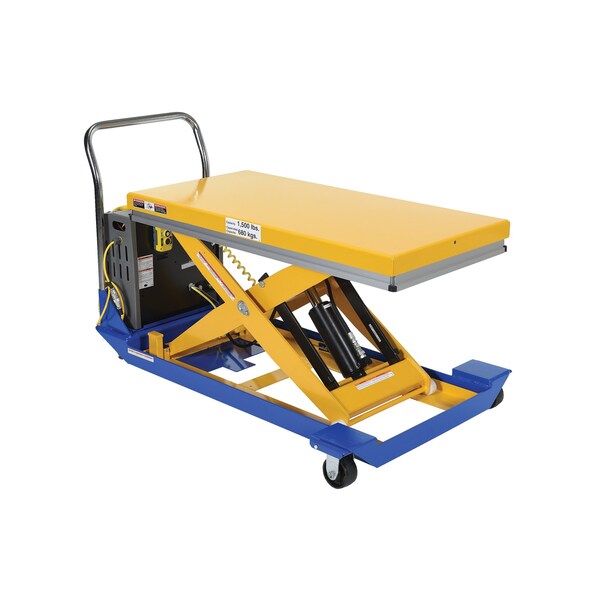 DC POWERED SCISSOR CART 1.5K 48 X 32